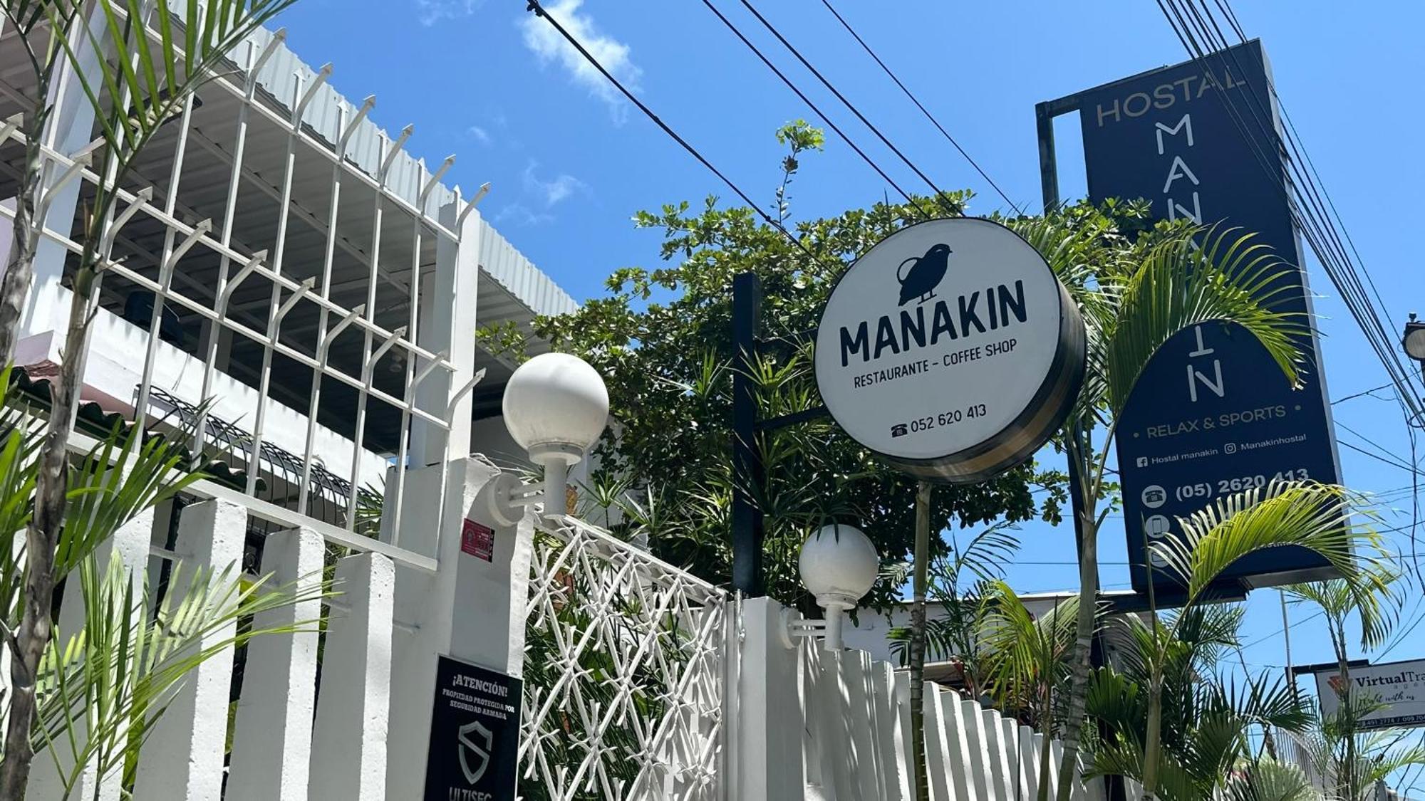 Manakin Hostal & Resto Манта Екстер'єр фото